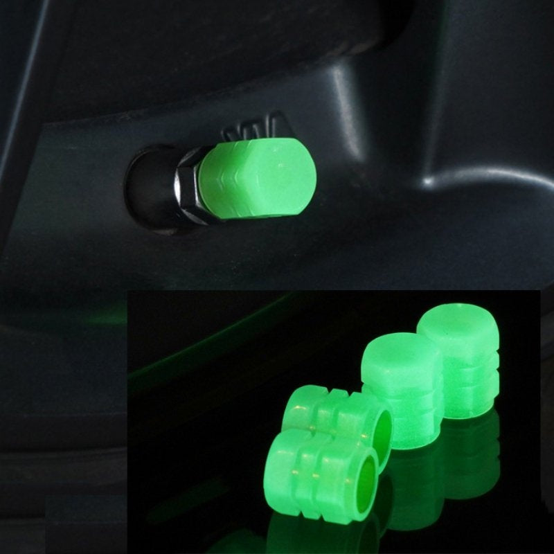 Car luminous tire valve cap